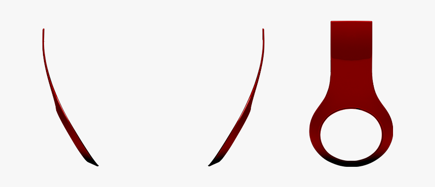 Candy Apple Gloss - Beats Studio 3 Parts, HD Png Download