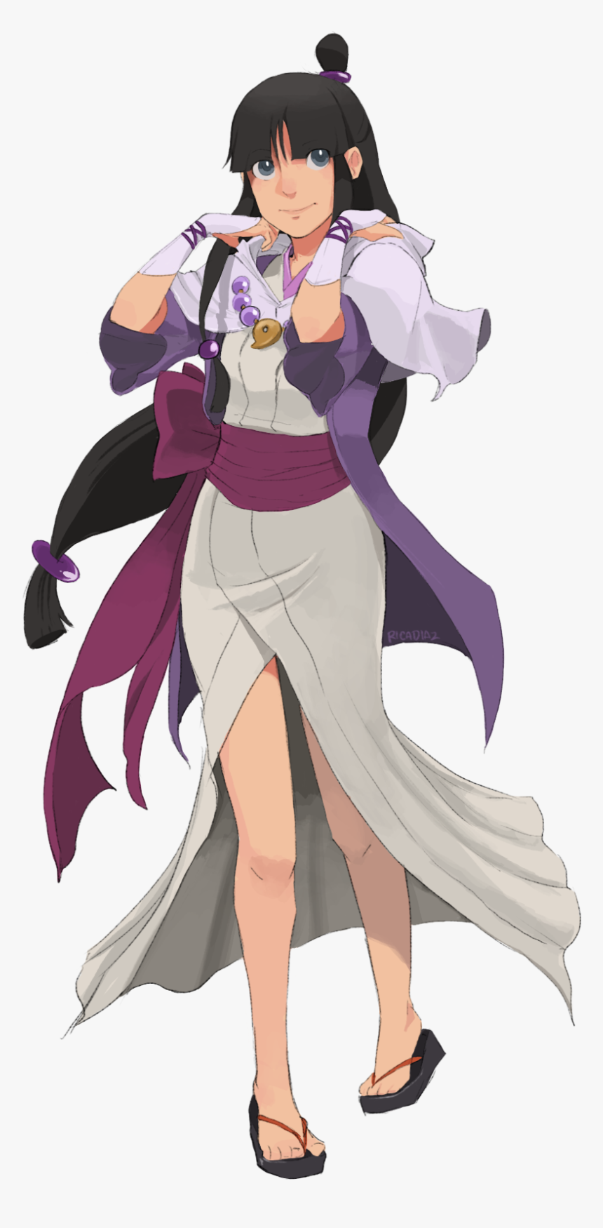 Ricadia Phoenix Wright - Ace Attorney Maya Older, HD Png Download