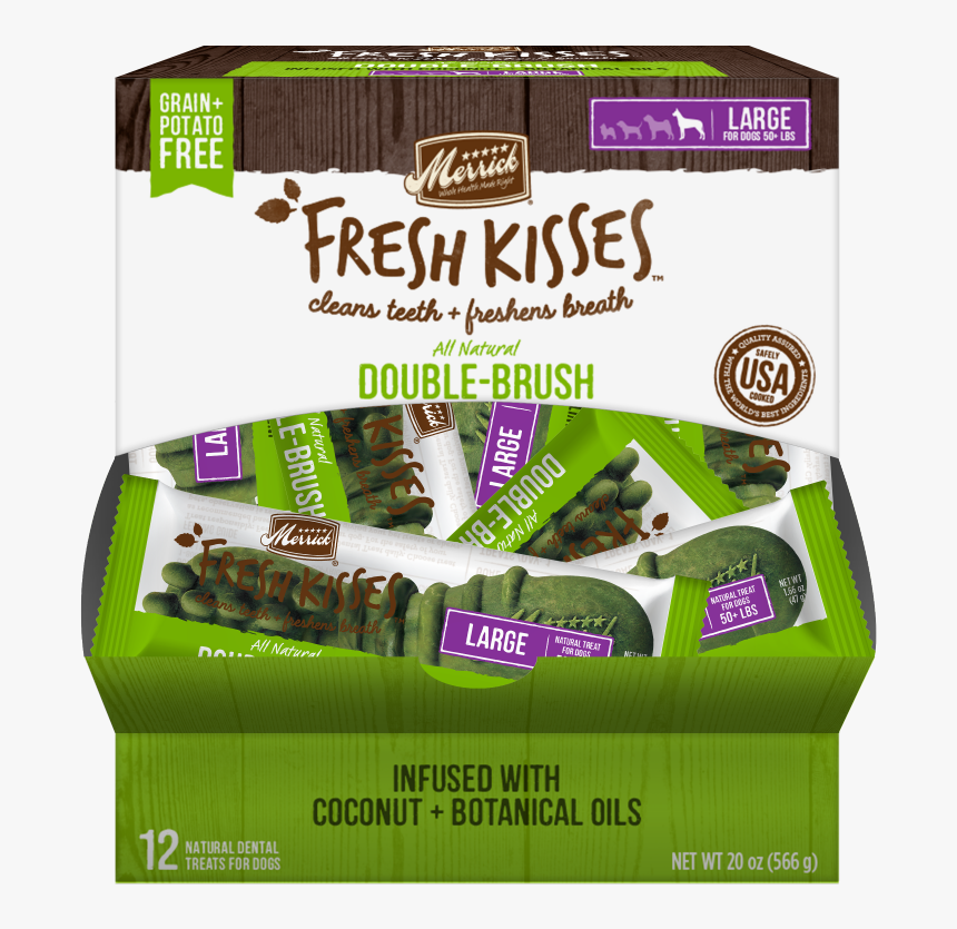 Merrick Fresh Kisses Coconut Dental Treats, HD Png Download