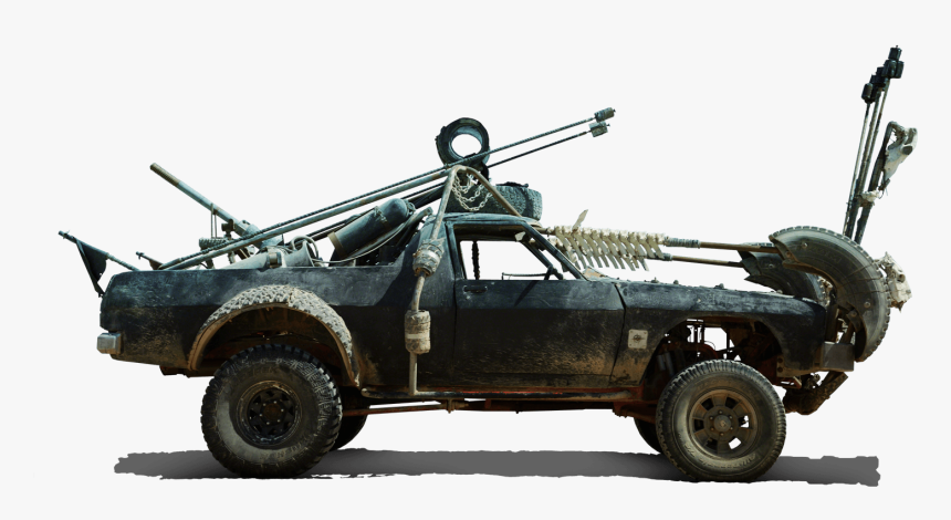 Fire Car 4 Mad Max, HD Png Download