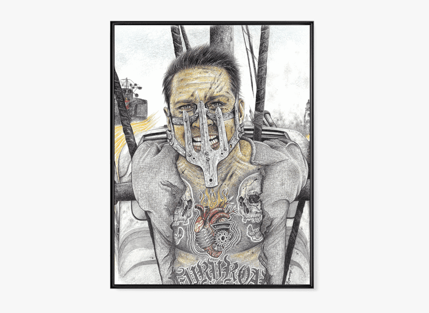 Mad Max Mask Tattoo, HD Png Download
