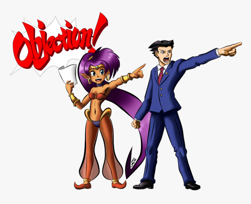 Shantae Phoenix Wright, HD Png Download