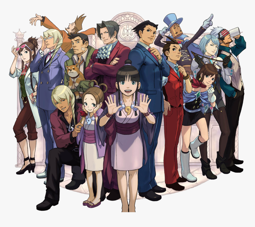 Phoenix Wright, Right, HD Png Download , Transparent Png Image - PNGitem