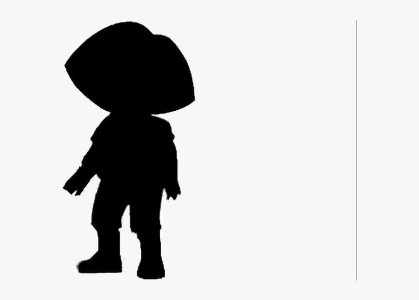 Dora Girl Png, Transparent Dora Girl Hd Wallpaper - Silhouette, Png Download
