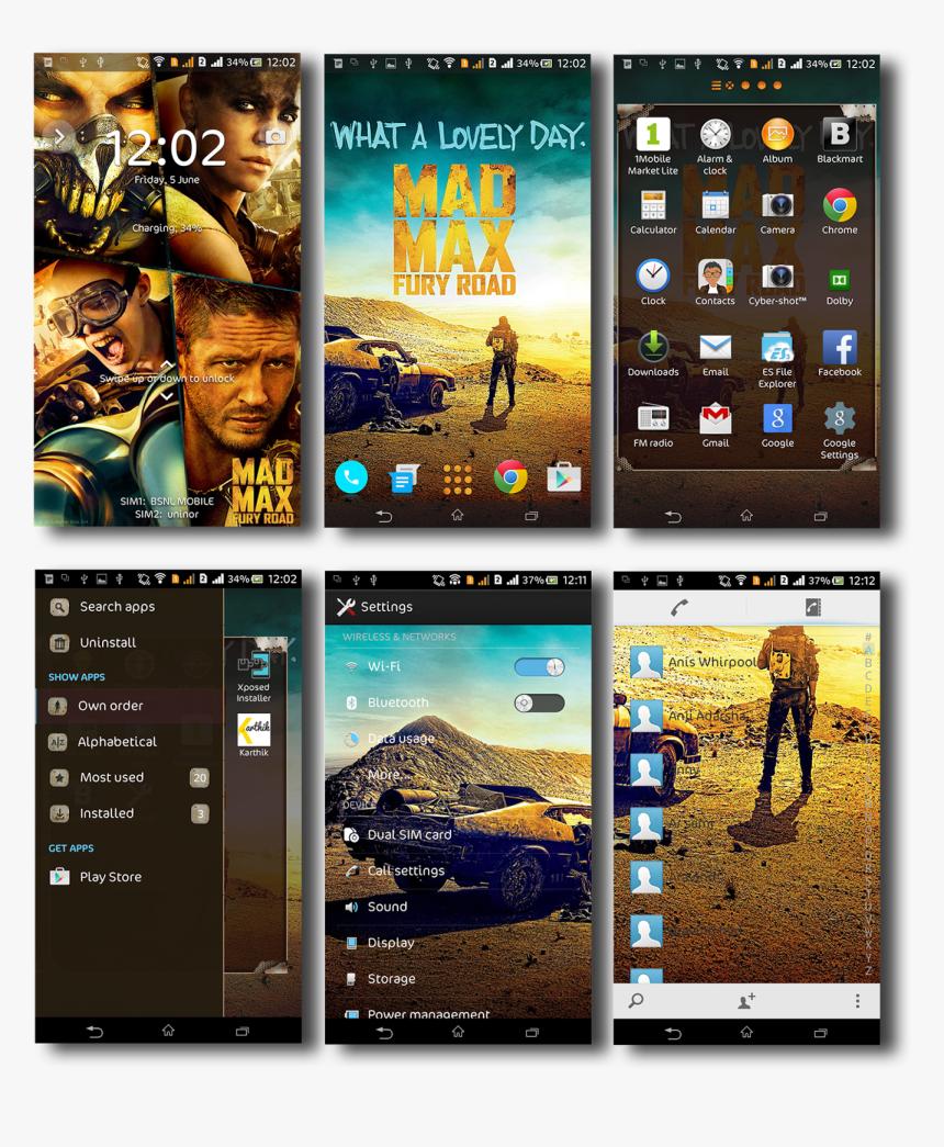 Mad Max Theme Xperia, HD Png Download