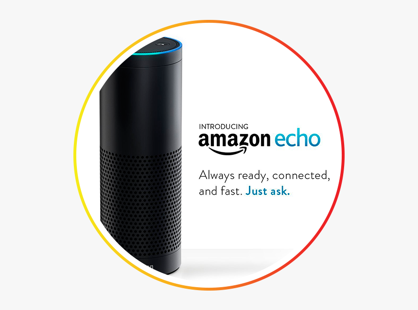Transparent Amazon Echo Png - Loudspeaker, Png Download
