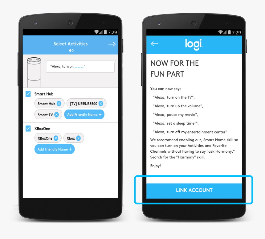 Setting Friendly Names In Harmony Skill, HD Png Download