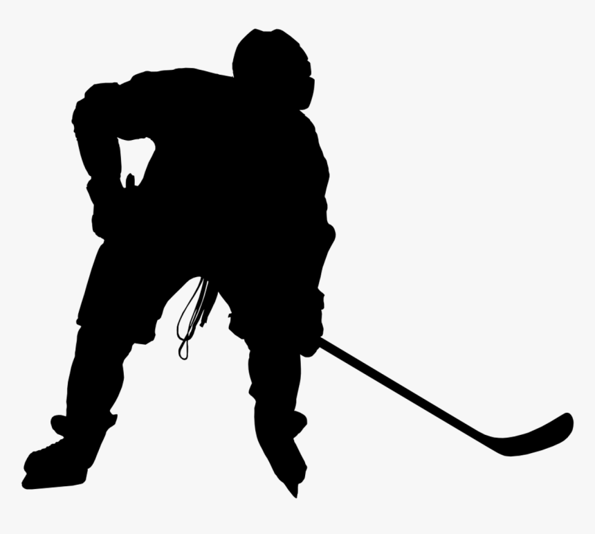 Ice Hockey Sticker Hockey Puck Team - Hockey Club Silhouette, HD Png Download