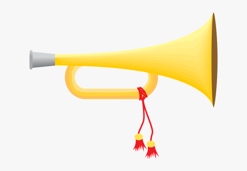 Bugle, Trumpet, Music, Instrument, Tuba, Musical, Play - Vuvuzela, HD Png Download