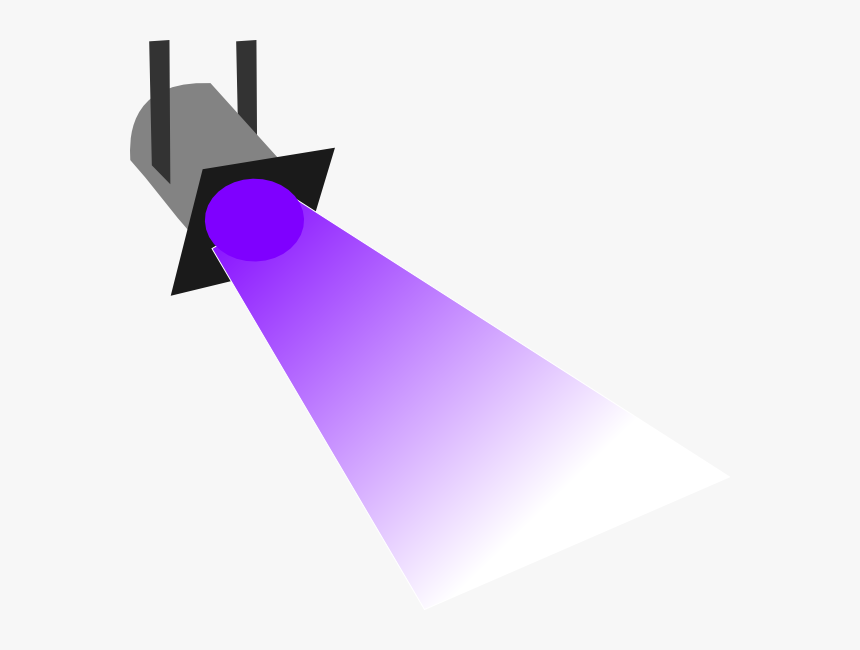 Disco Light Purple Clip - Spot Light Clip Art, HD Png Download
