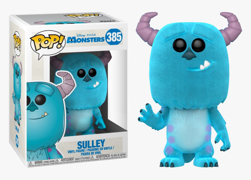 Sulley Flocked Us Exclusive Pop Vinyl Figure - Funko Sulley Flocked Amazon, HD Png Download