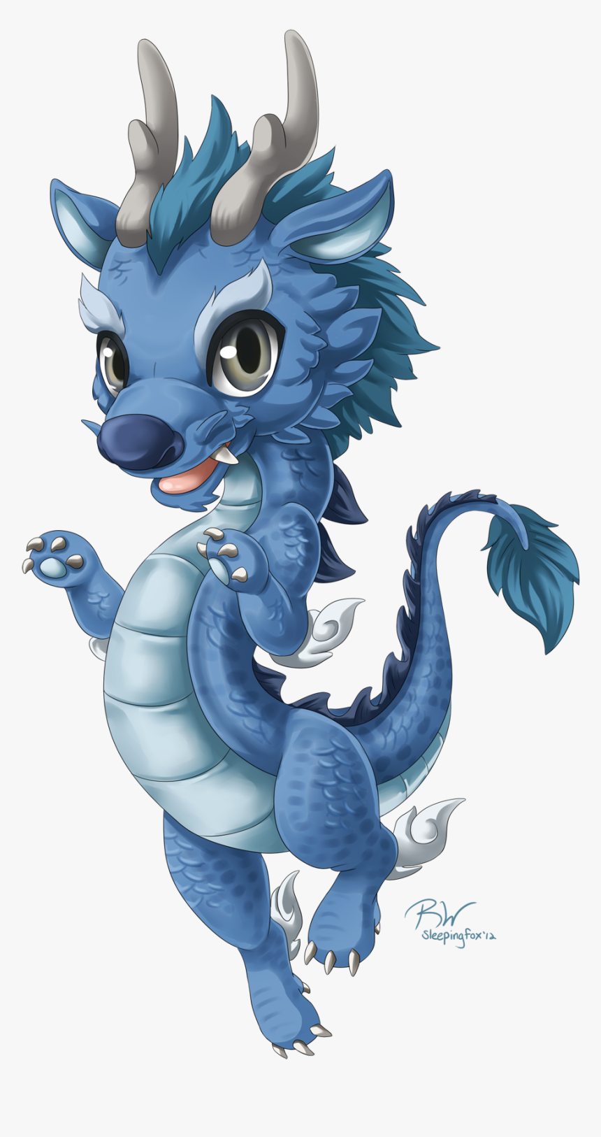 I Don T Know - Baby Dragon Cute, HD Png Download