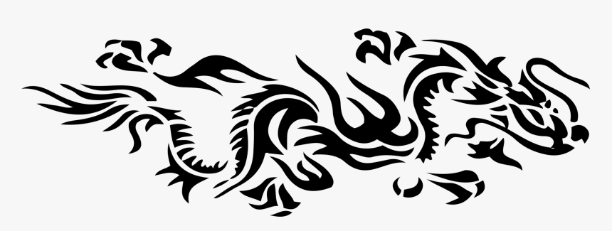Visual Arts,art,monochrome Photography - Japanese Dragon Tattoo Transparent, HD Png Download