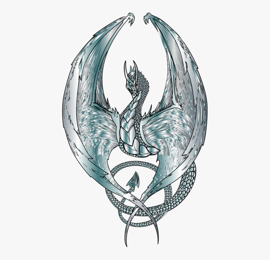 Transparent Dragons Clipart - Fantasy Gold Dragon Art Transparent, HD Png Download