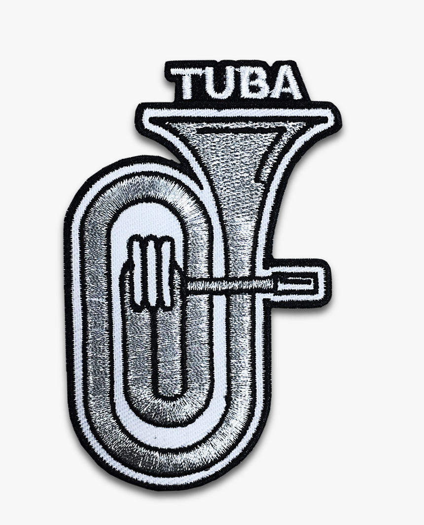 Tuba Concert Instrument Patch - Tuba Patch, HD Png Download