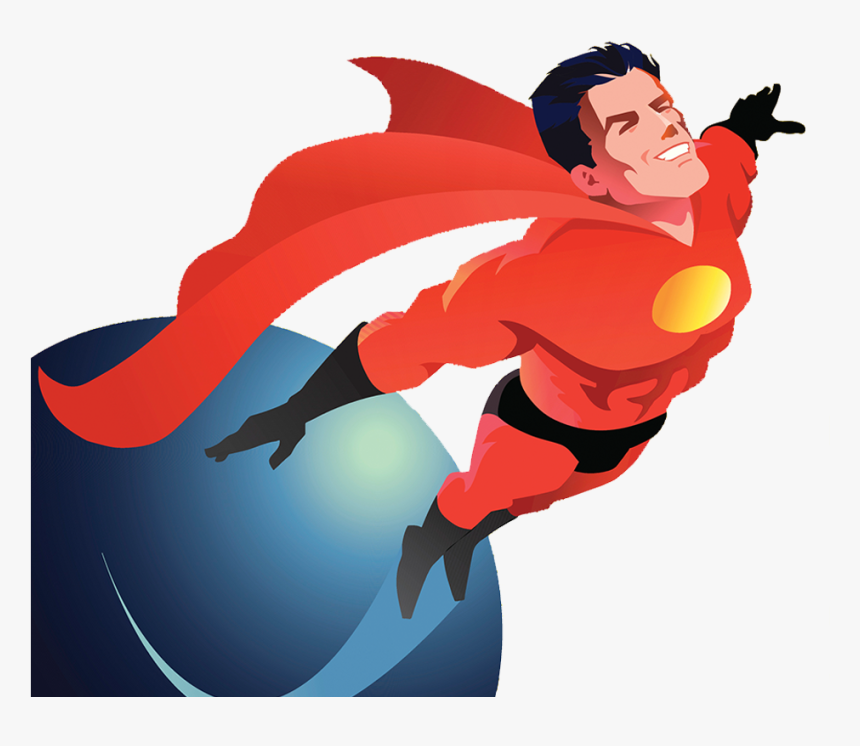 Clark Kent Stock Illustration Superman Flying Comics, HD Png Download
