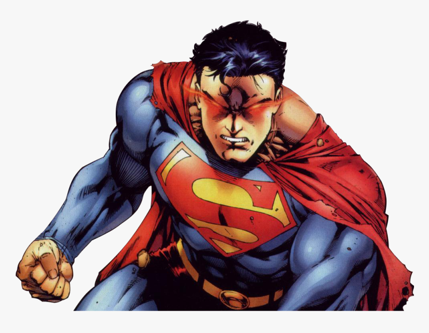 Superman In Battle, HD Png Download
