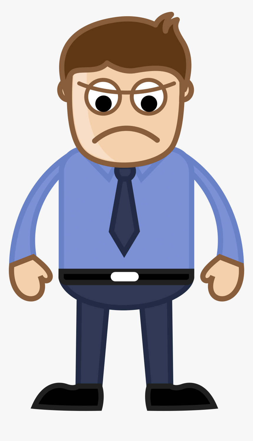 Employee Appreciation Clip Art - Cartoon Happy Man Png, Transparent Png
