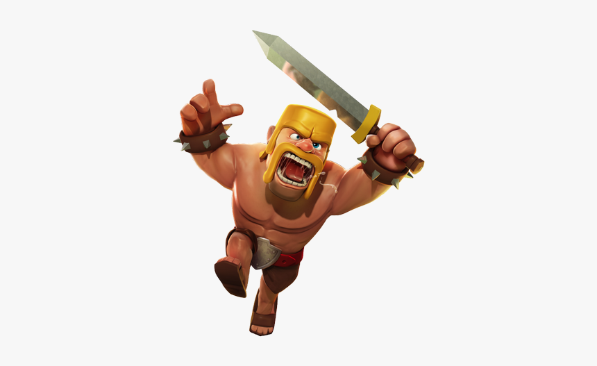 Clash Of Clans Barbarian Png, Transparent Png