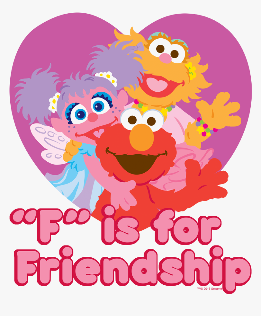 Sesame Street Friendship Baby Bodysuit - Sesame Street, HD Png Download