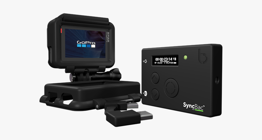 Syncbac Pro And Gopro Hero6 Camera - Gopro Hero6 Black, HD Png Download