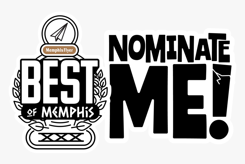 Bom19 Nominateme H 
 Srcset - Memphis Flyer Best Of Memphis Logo, HD Png Download