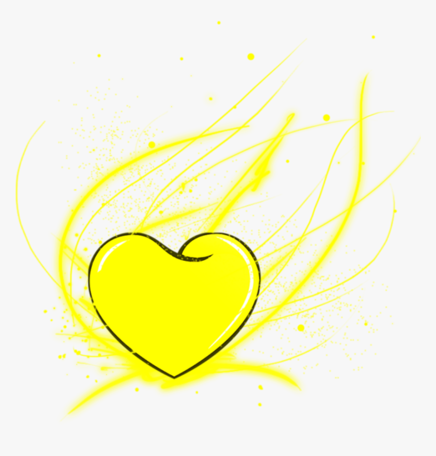 Gold Heart, HD Png Download