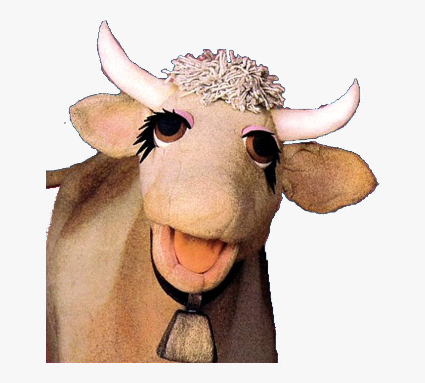 Clip Art Weekly Muppet Wednesdays Gladys - Sesame Street Gladys The Cow, HD Png Download