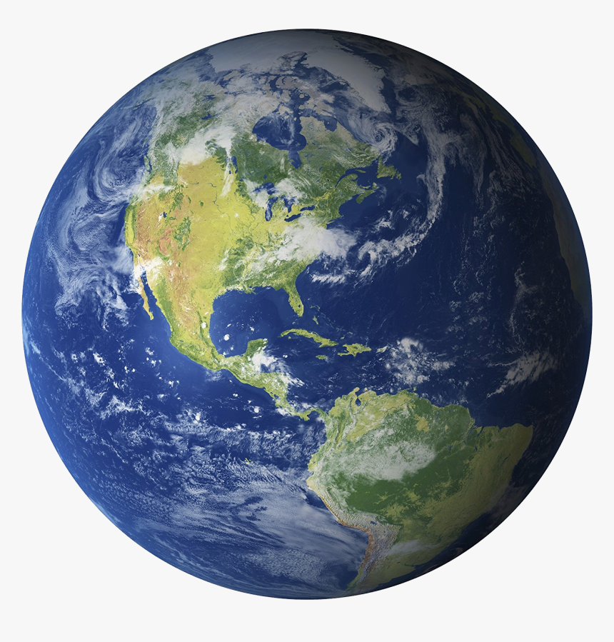 Earth With No Background, HD Png Download