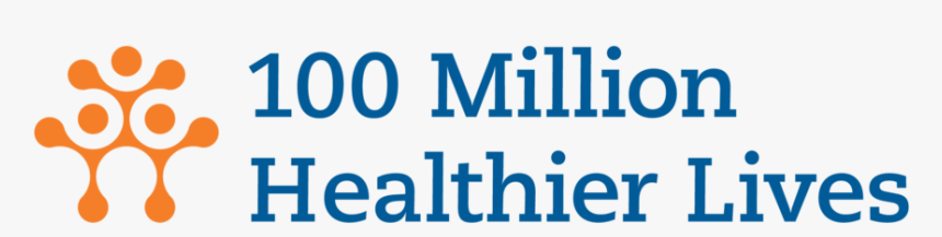 Logo-text - 100 Million Healthier Lives, HD Png Download