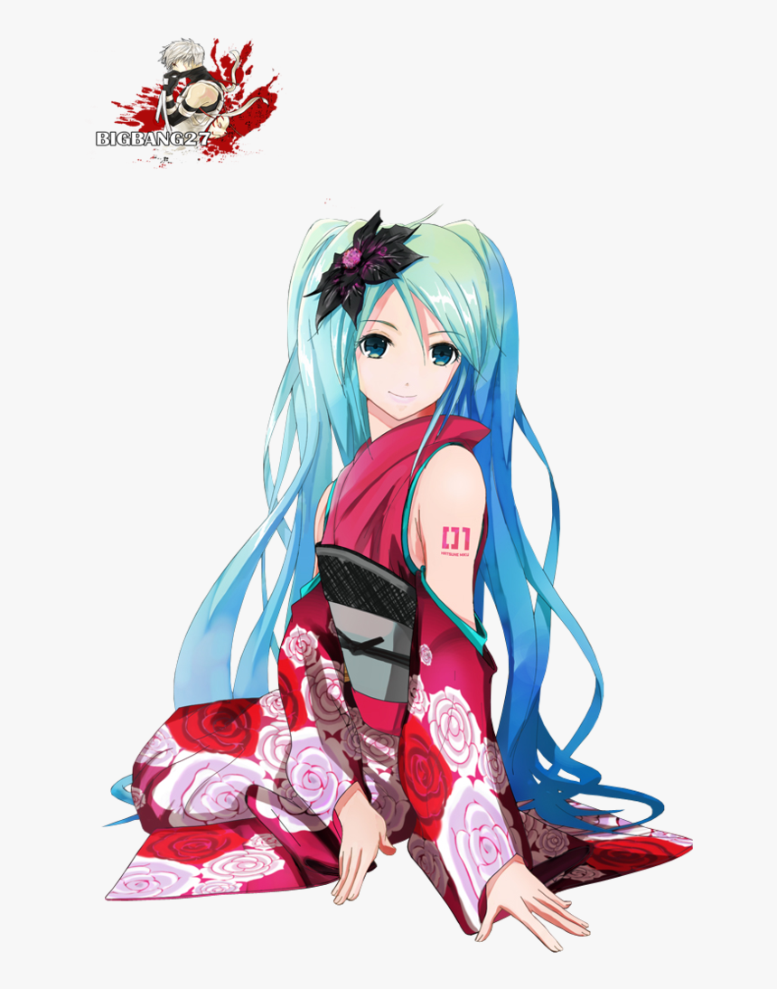 Hatsune Miku Png Free Download - Png Miku, Transparent Png