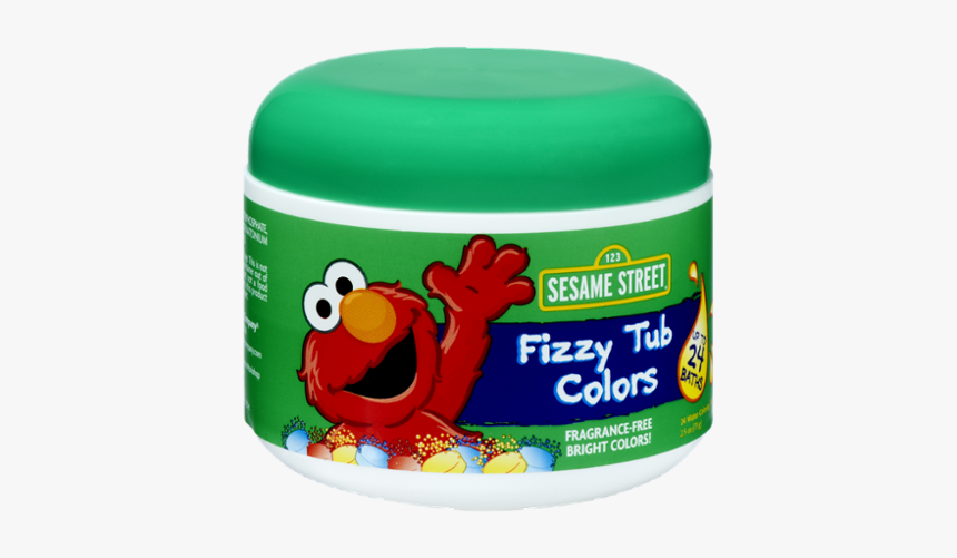 Sesame Street Fizzy Tub Colors, HD Png Download