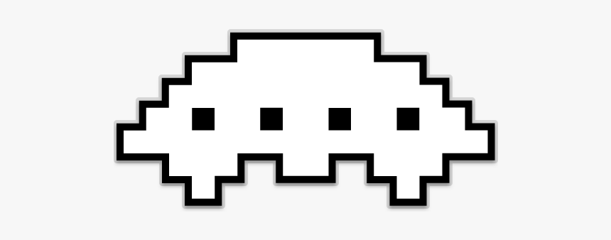 Space Invaders Alien Png Image With Transparent Background - Analog To Digital Waveform, Png Download