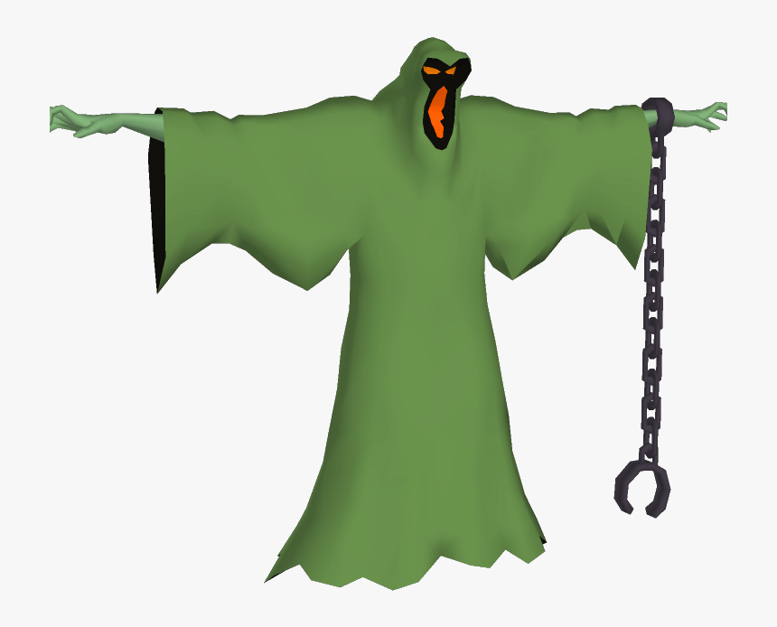 Png Royalty Free Download Green Transparent Ghost - Ghost Monster In Scooby Doo, Png Download
