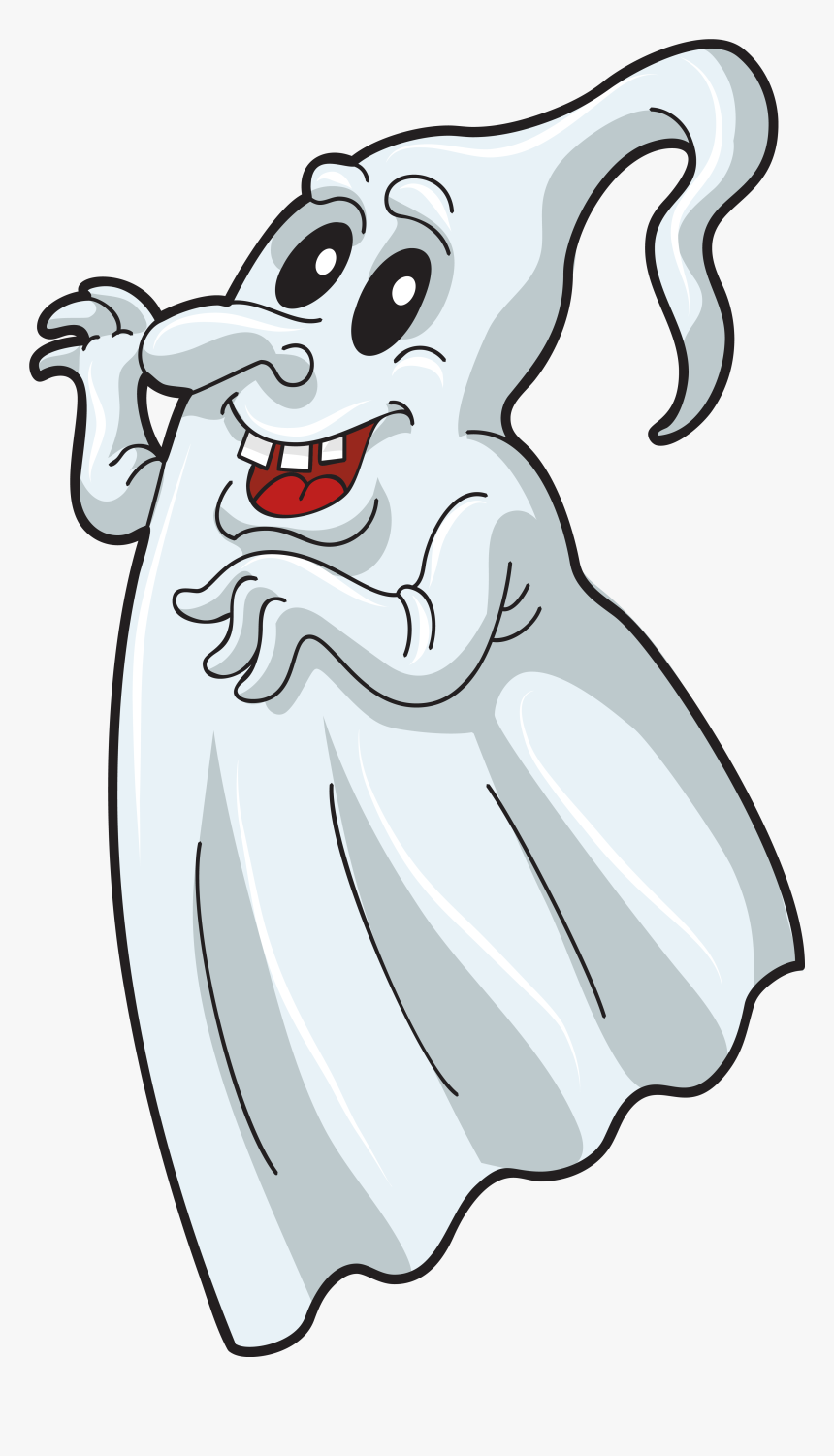 Ghost Png Animated - Transparent Background Halloween Ghost Png, Png Download