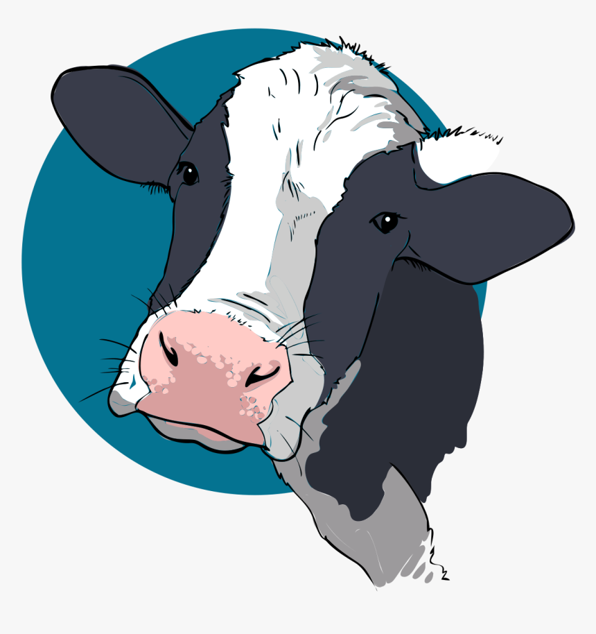 Dairy Cow Face Clip Art, HD Png Download , Transparent Png Image - PNGitem