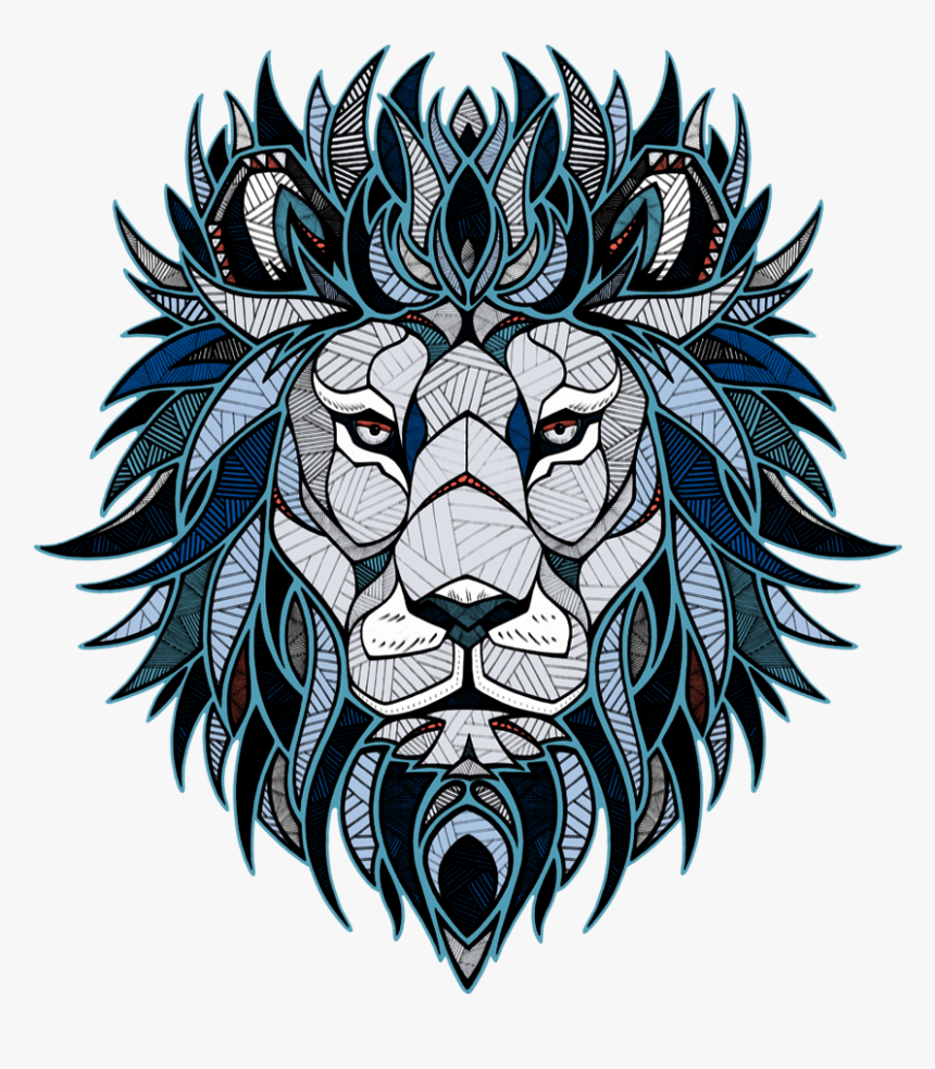 Lionhead Rabbit T-shirt Logo - Head Lion Png, Transparent Png