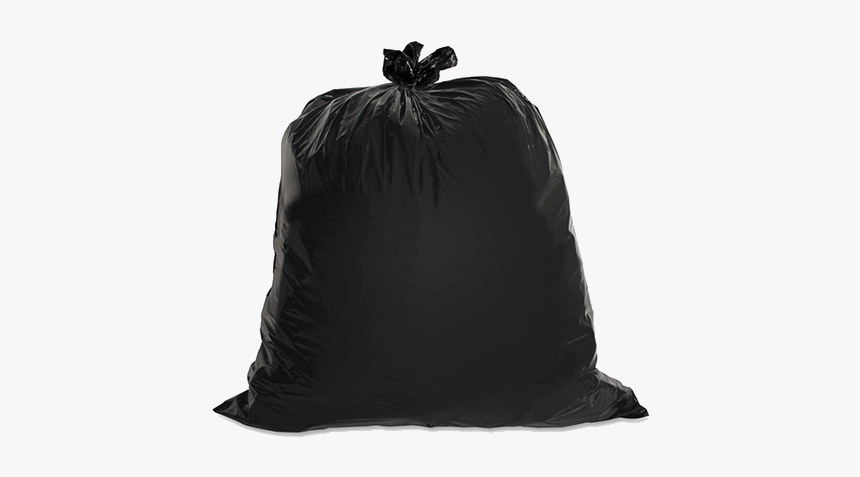 Black Wastage Bag, HD Png Download