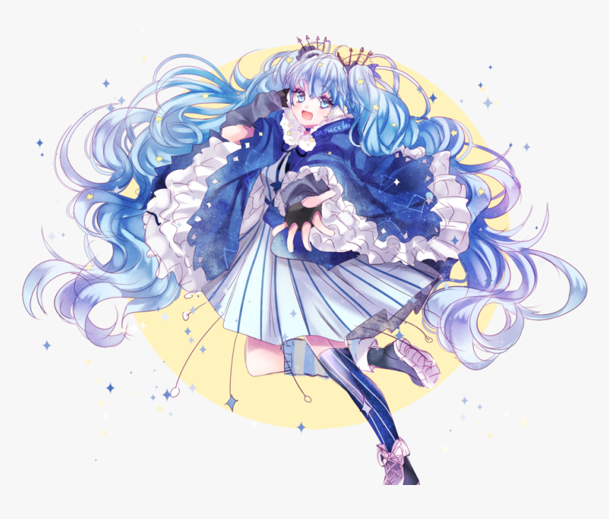Winter Night Png - Winter Night Miku, Transparent Png