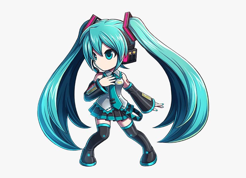 Brave Frontier Miku, HD Png Download