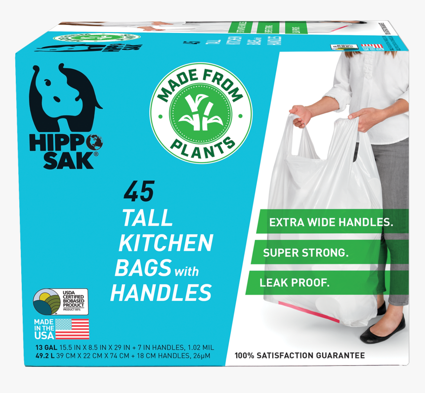 Bio Based Trash Bag, HD Png Download