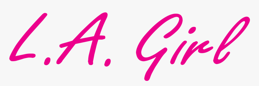 Transparent Its A Girl Png - La Girl Cosmetics Logo, Png Download