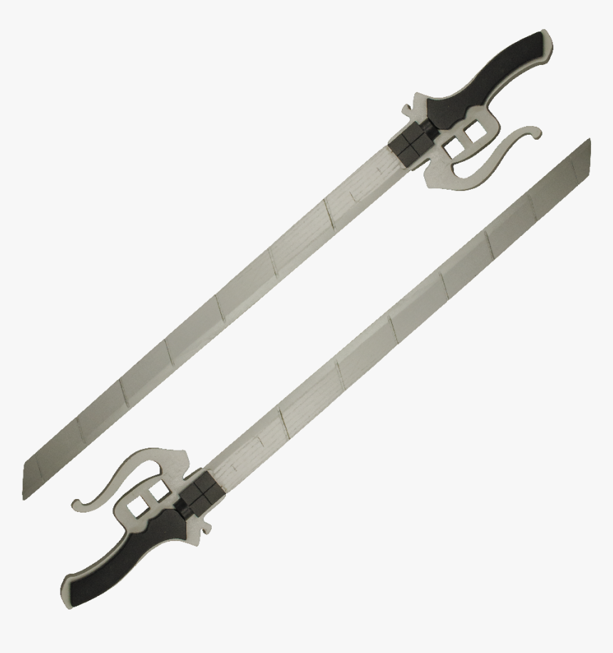 Double Cosplay Fantasy Wooden Practice Sword - Dagger, HD Png Download