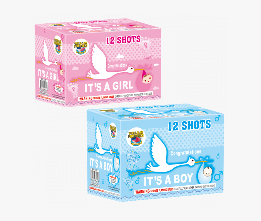It S A Boy / It S A Girl Gender Reveal Firework - Its A Girl Fireworks, HD Png Download