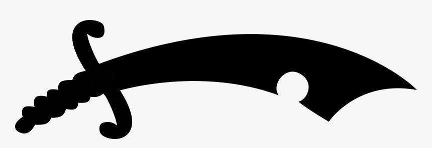 Saxon Seaxe Silhouette Big Sword Silhouettes Png Transparent Png Transparent Png Image Pngitem