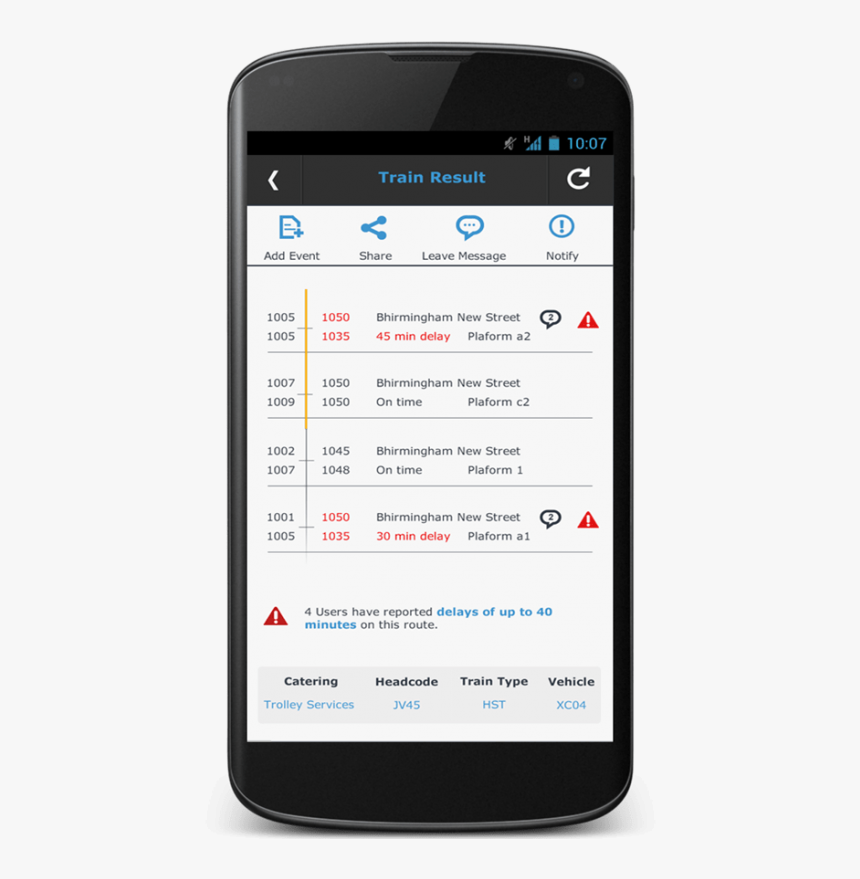Train Track Andro - Convoy Load App, HD Png Download