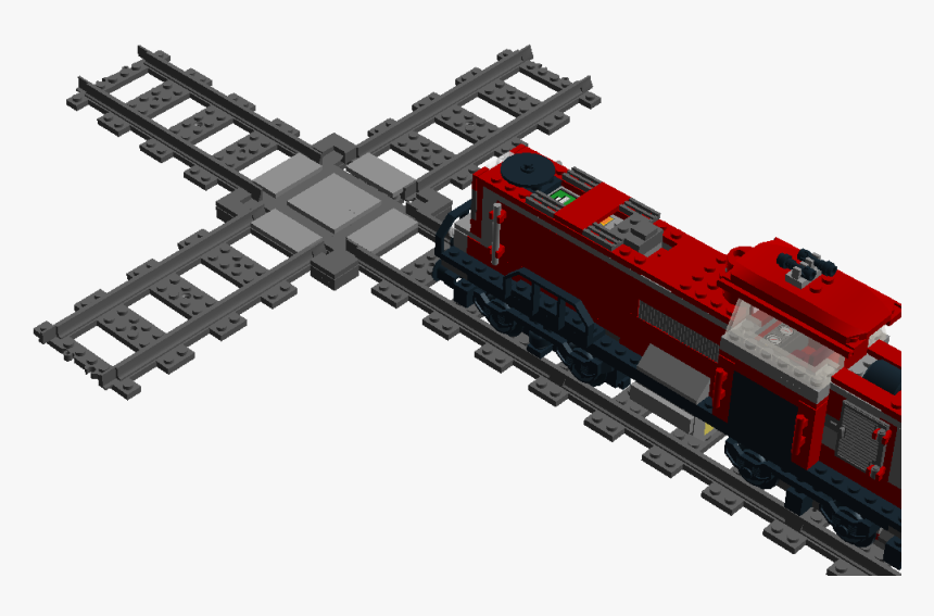 Train Track X-cross - Railroad Crossing Transparent Background, HD Png Download