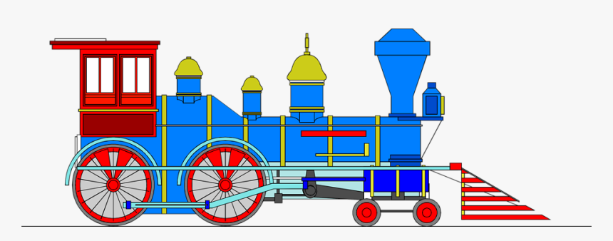 Transparent Trains Clipart - Train Clipart Clear Background, HD Png Download