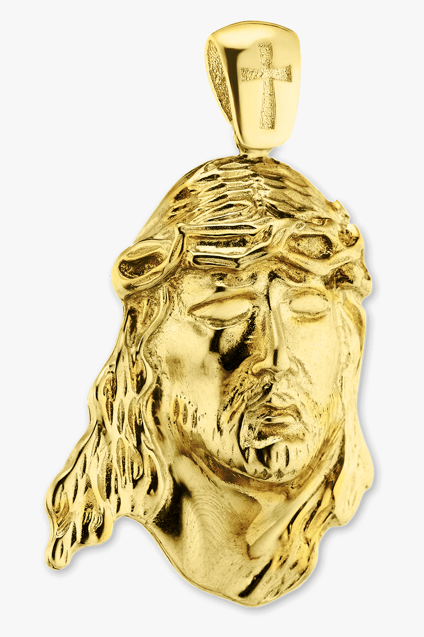 Sterling Silver Face Of Jesus Pendant - Locket, HD Png Download