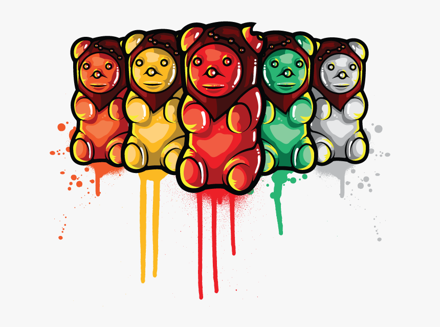 Gummy Bear , Png Download - Cartoon, Transparent Png